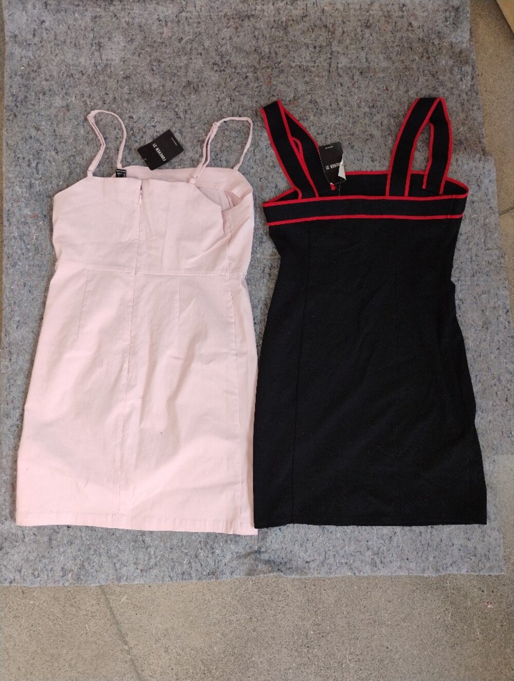 Forever 21 Bundle Light Pink Spaghetti Strap Mini Dress And Black In Red Dress - Picture 4 of 6